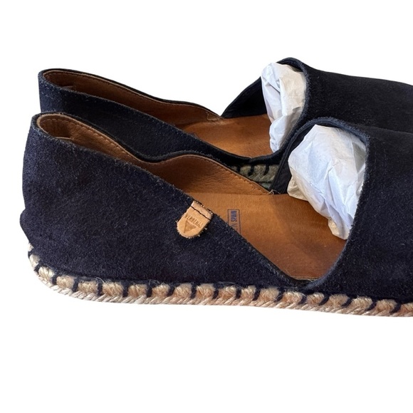 Verbenas Black Suede Carmen Espadrilles, Size 41 (10.5-11) - Picture 2 of 9